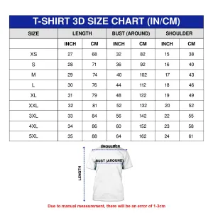 t-shirt size