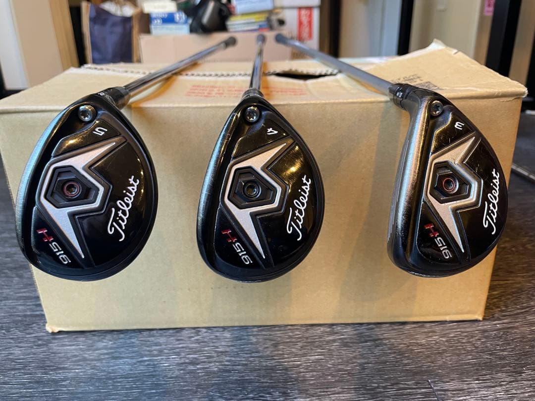 Titleist 915Hユーティリティ3本セット 21°/24°/27°