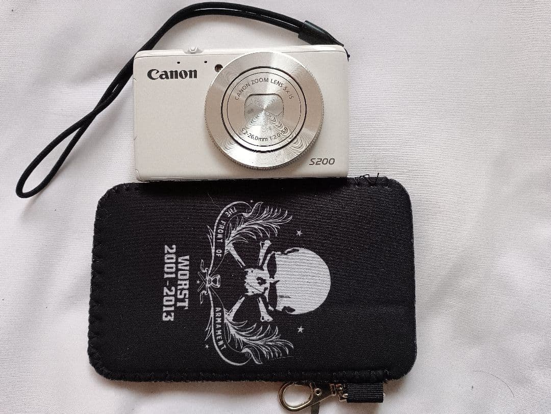 極美品・完備品 Canon PowerShot S200 ホワイトパワーショット