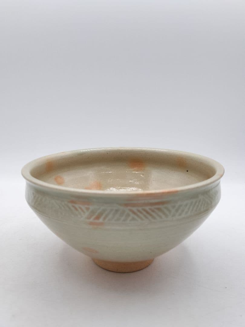 c926 数茶碗 御本 三島 翠峰 阿漕窯 8客　木箱 茶道具 古物