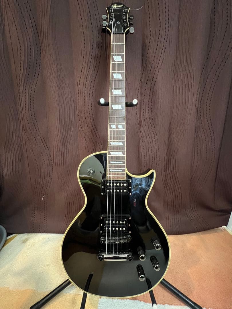 Greco ブラックレスポール 日本製 ジャンク