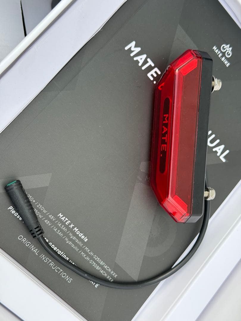 新型ロゴ MATE BIKE MATE X 250 Subdued Black