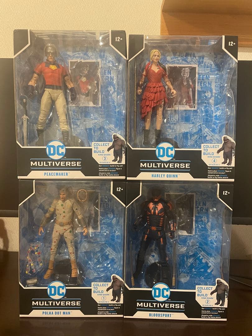 DCマルチバース　スーサイドスクワッド4体セット