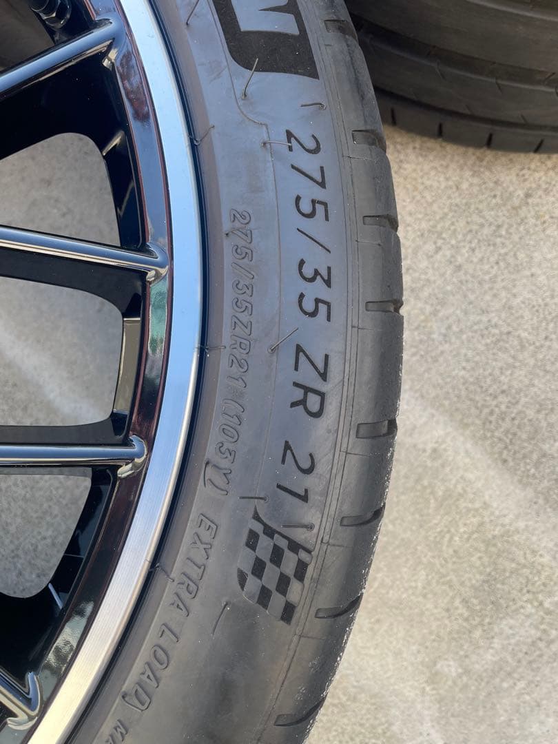 ポルシェ21インチ タイヤ ホイール セット パナメーラ 971 4本