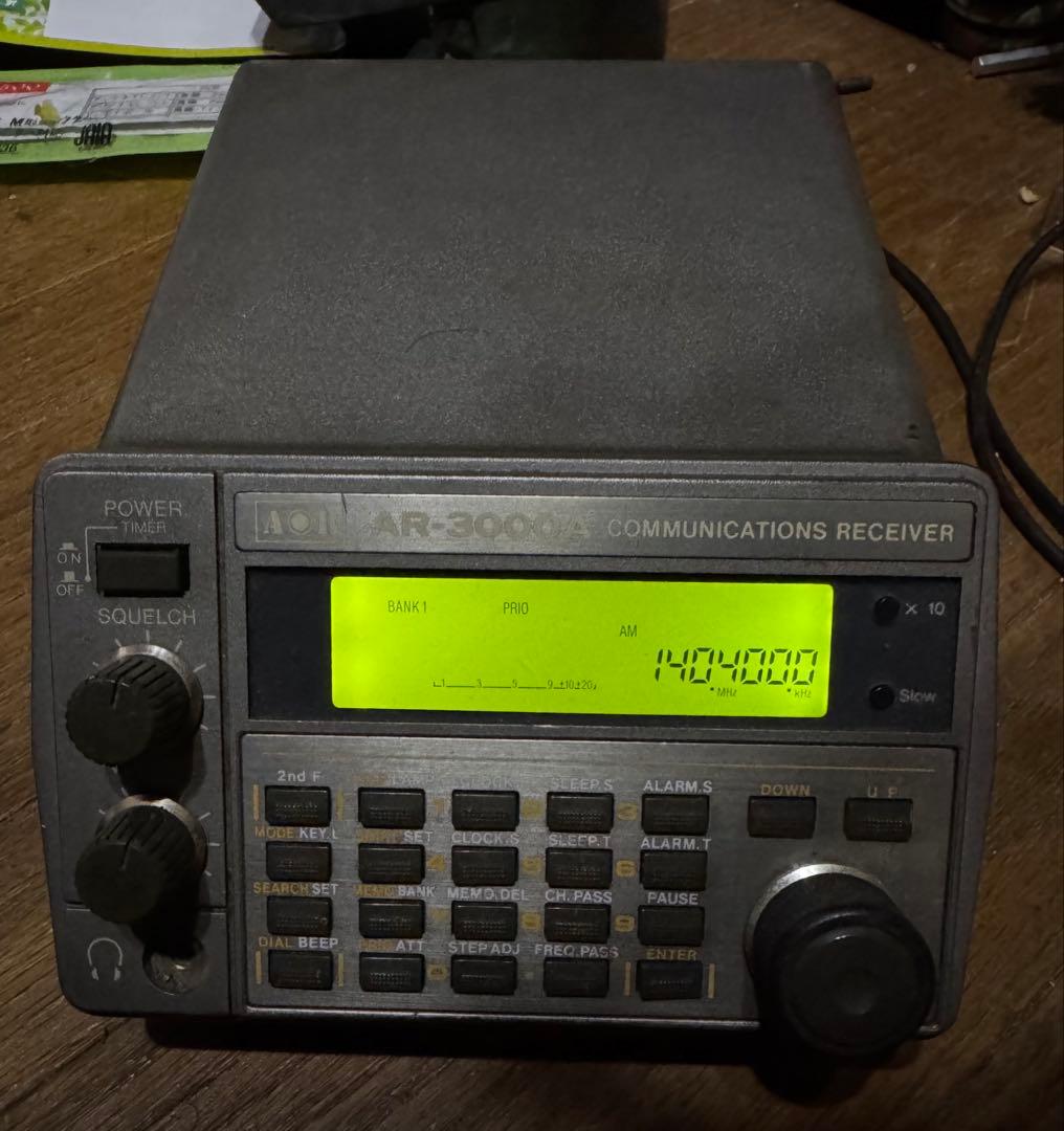 AOR AR-3000A 受信機　作動品