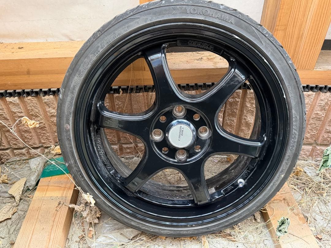 5ZIGEN 16インチ 5j+45 4穴 マットブラック