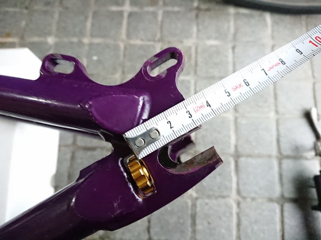 【訳あり・改造あり】 LAST BIKES RUFUS フレーム ダートジャンプ