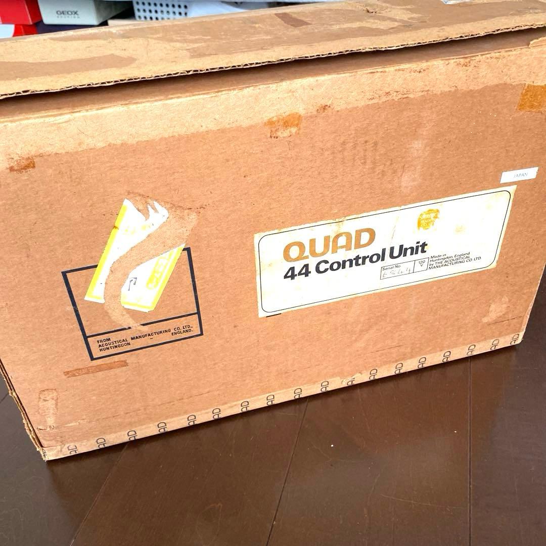 QUADクウォードオーディオアンプ 44ControlUnit 元箱あり