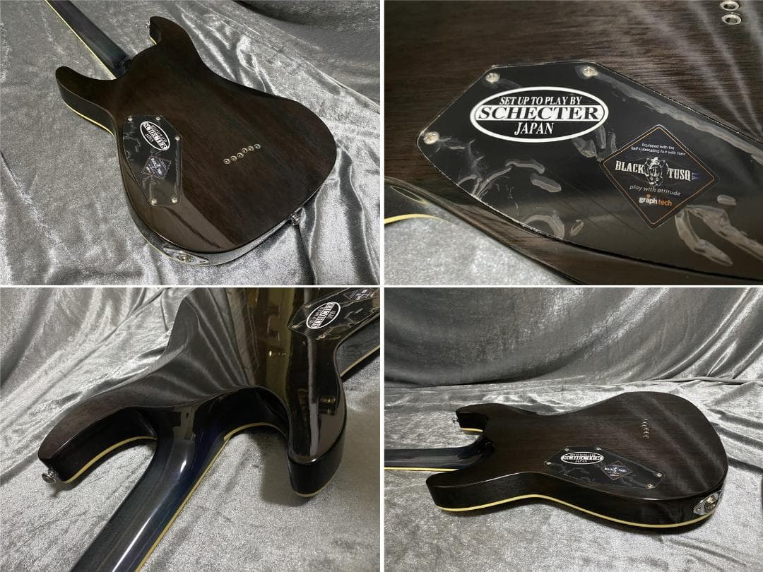 Schecter C-1 Custom セイモア・ダンカンPU搭載