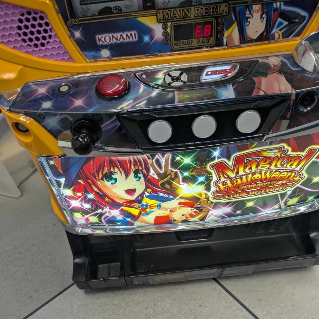 KONAMI マジカルハロウィン スロットマシン コナミアミューズメント