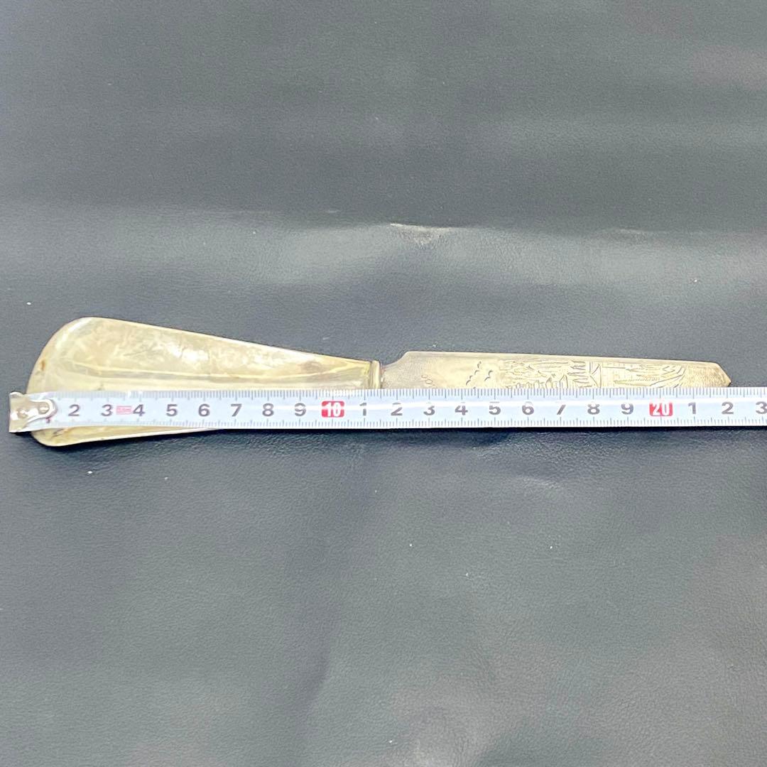 E10 ando nankine シューホーン 靴べら 全長22cm 91g