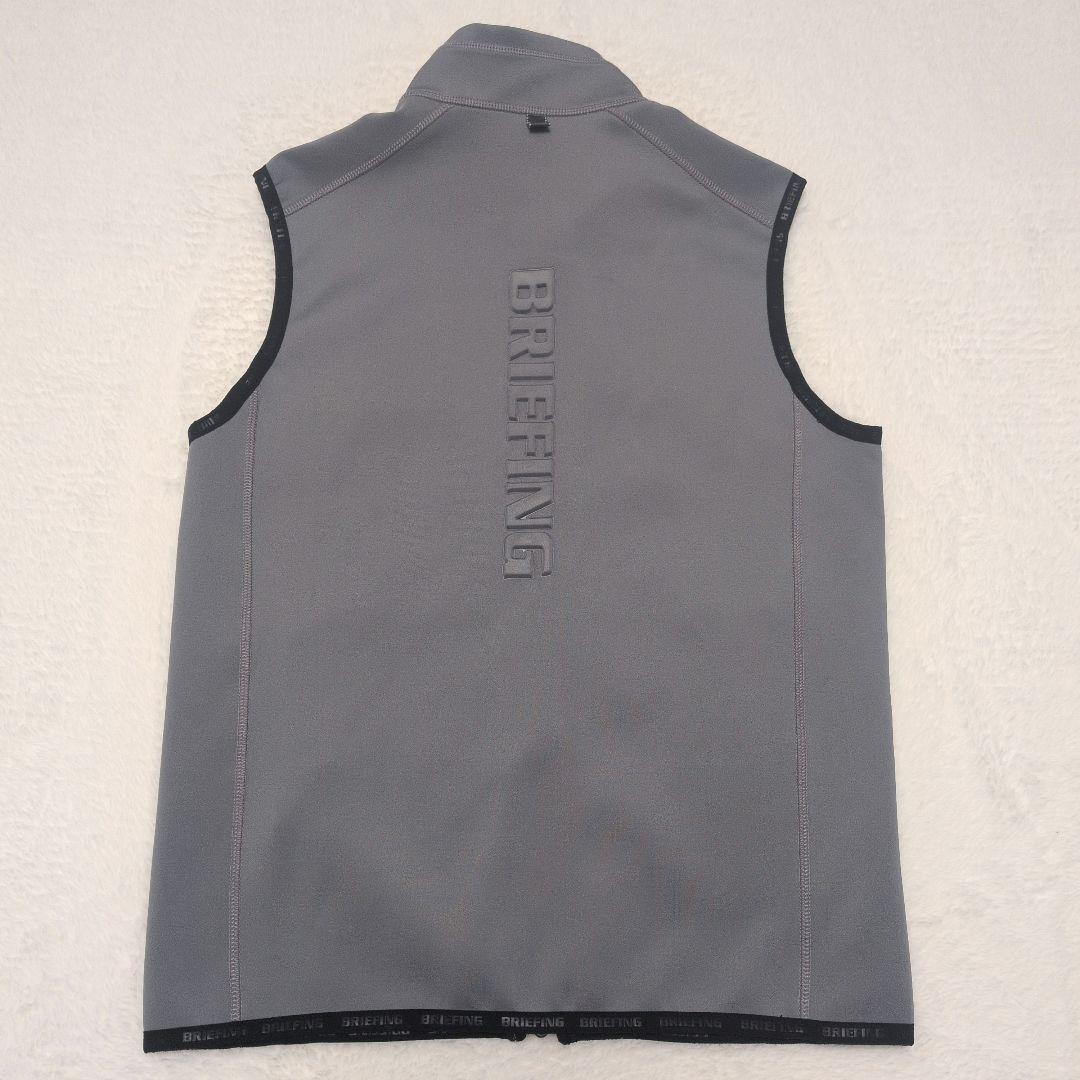 BRIEFING ベスト 3Dロゴ ストレッチ素材 ブリーフィング 男女兼用 S