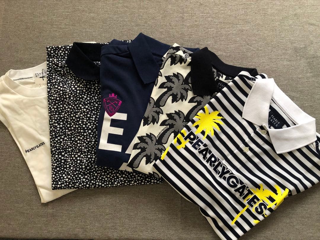 PEARLY GATES ポロシャツ Tシャツ 5点セット