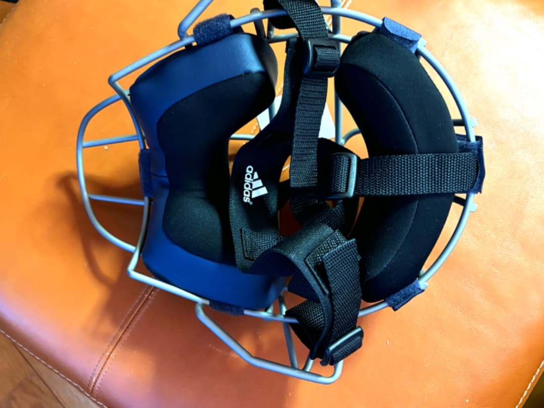 新品USA限定発売最高級☆adidasProキャッチャープロテクター＋レガース紺