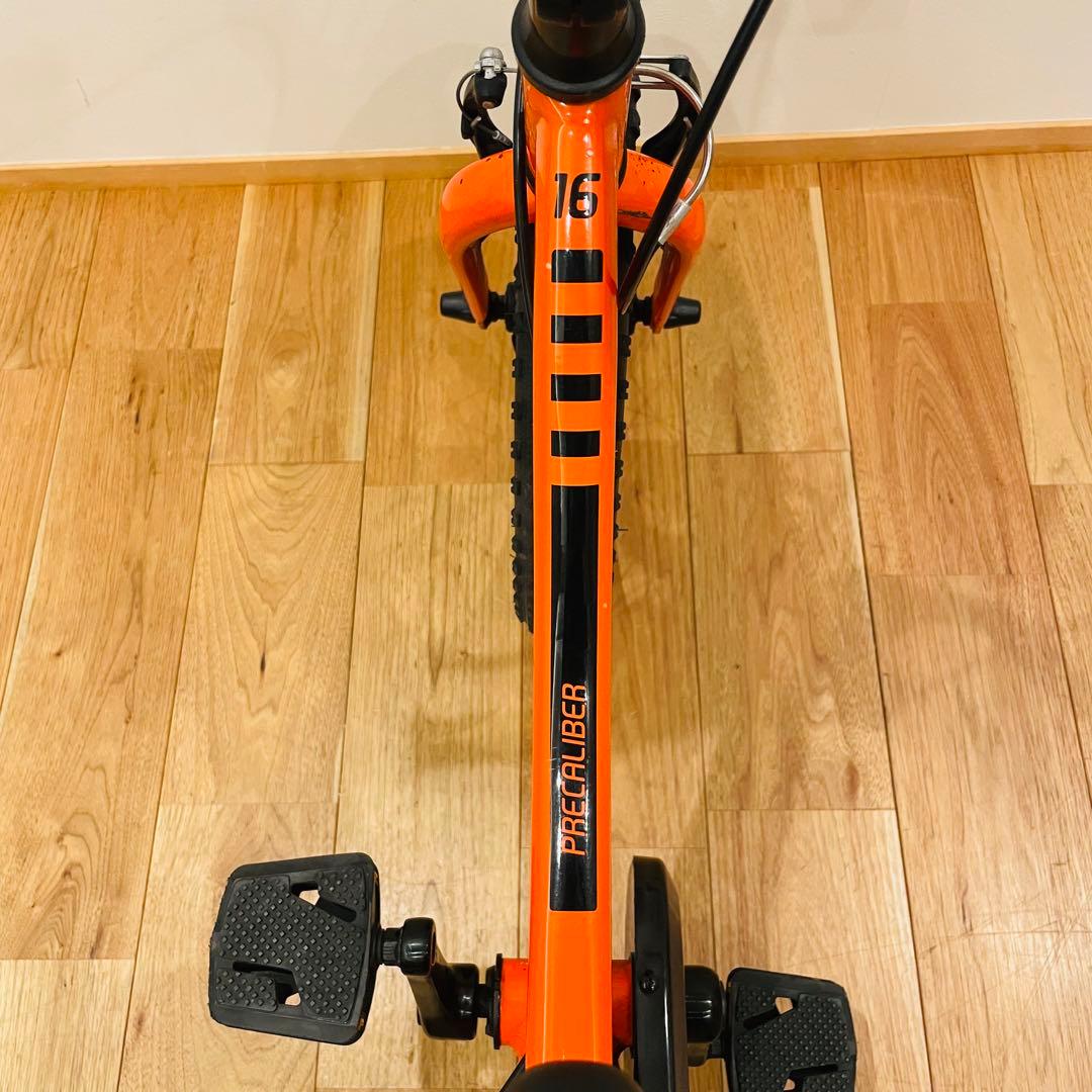 良品 TREK トレック　PRECALIBER 16インチ　オレンジ 自転車