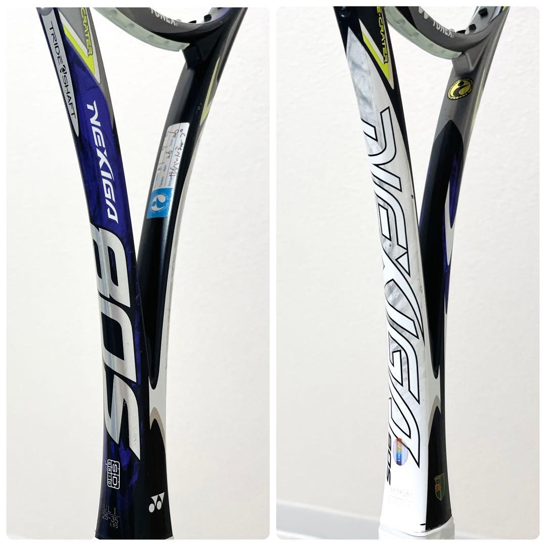 ❇️ヨネックス　ネクシーガ８０S　２本セット　軟式ラケット　UL0・1　送料込み