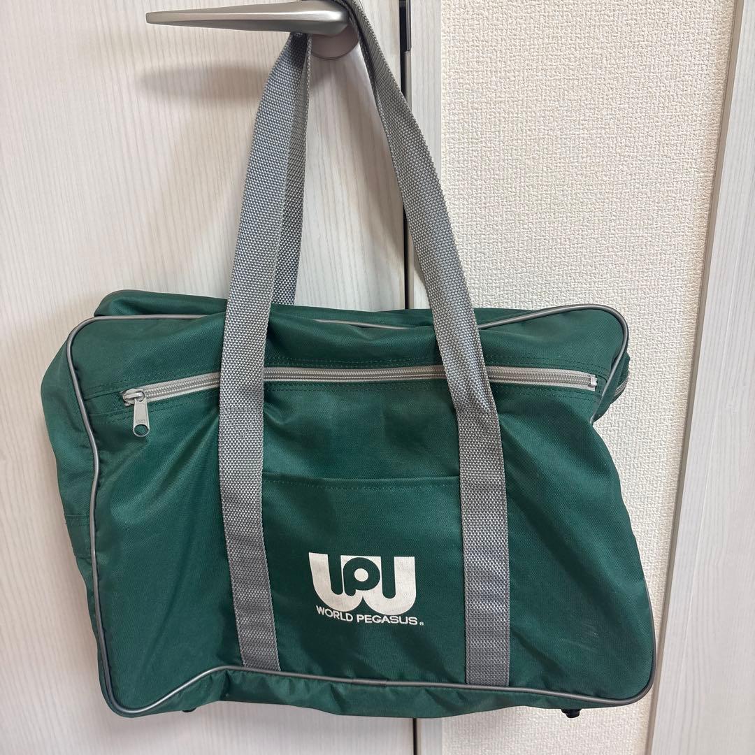 WORLD PEGASUS 緑色トートバッグ