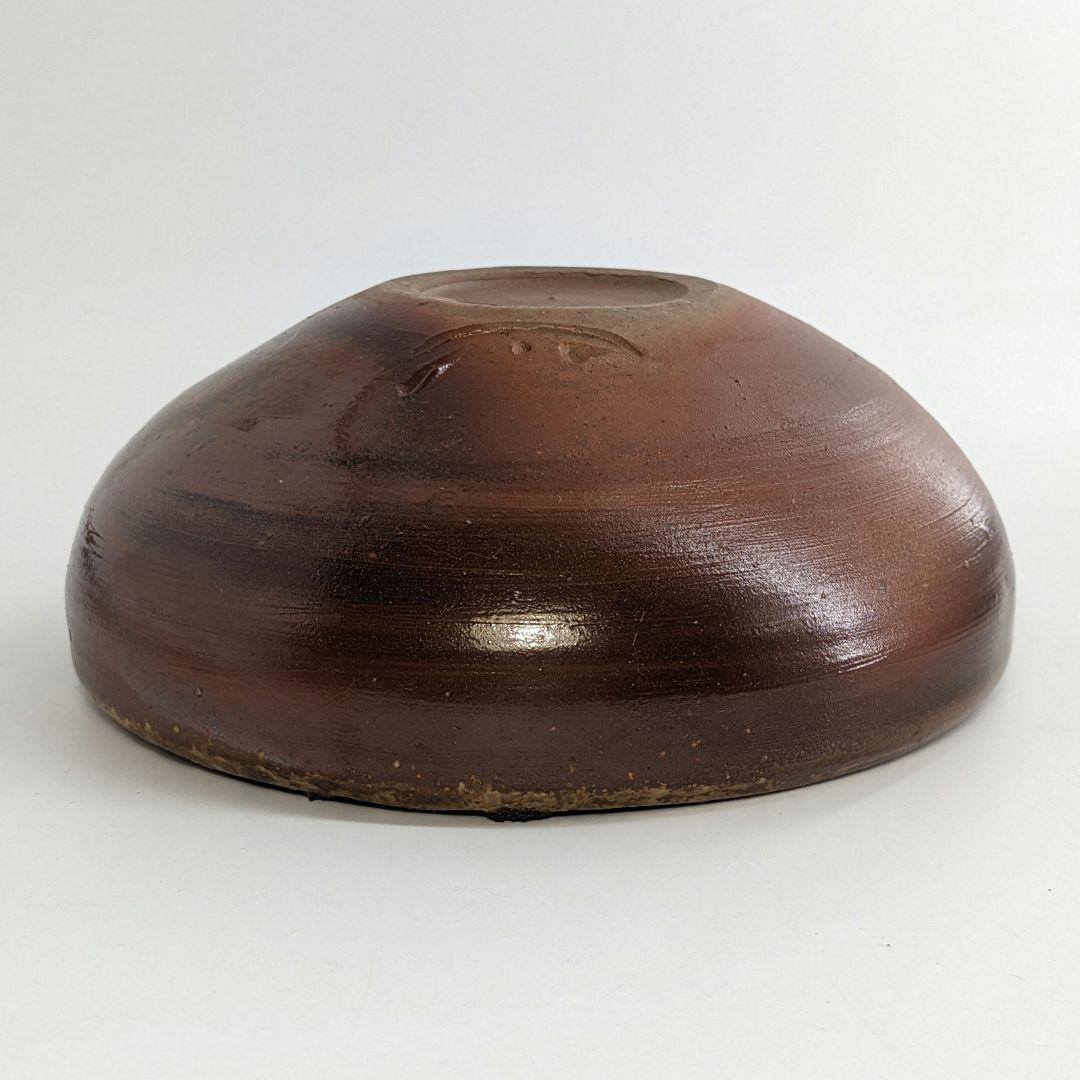 岡山県重要無形文化財 吉本正 備前焼 鉢 合箱合布 食器 皿 工芸品 菓子器