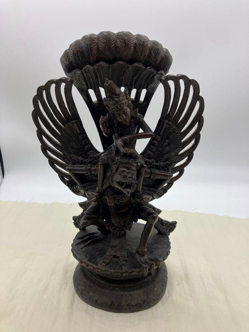 NYOMAN SETER 作家　ガルーダ　ヴィシュヌ神、インドネシア、バリ　黒檀
