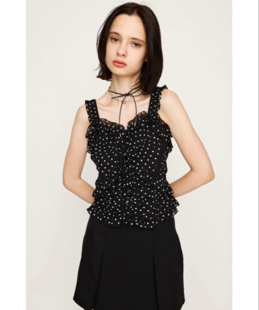 SLY　SHEER SQUEEZE CAMI TOPS