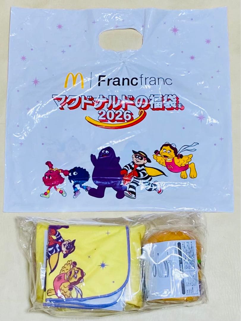 希少 マクドナルド 福袋 2021〜2026 / 6個⭐️金のマックカード付