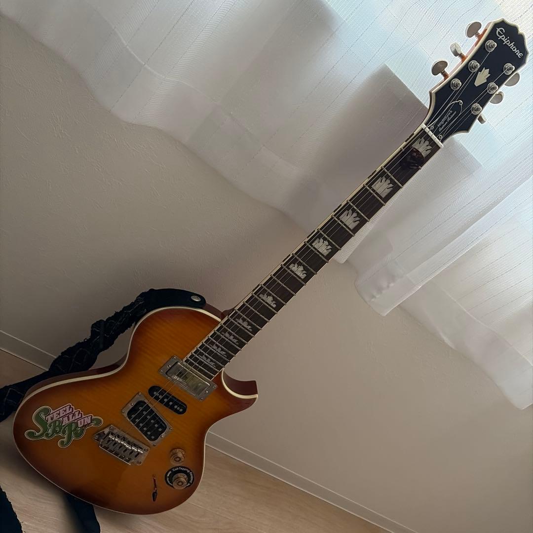 エピフォン　ナイトホーク　カスタムリイシュー　エレキギター ステッカー付き