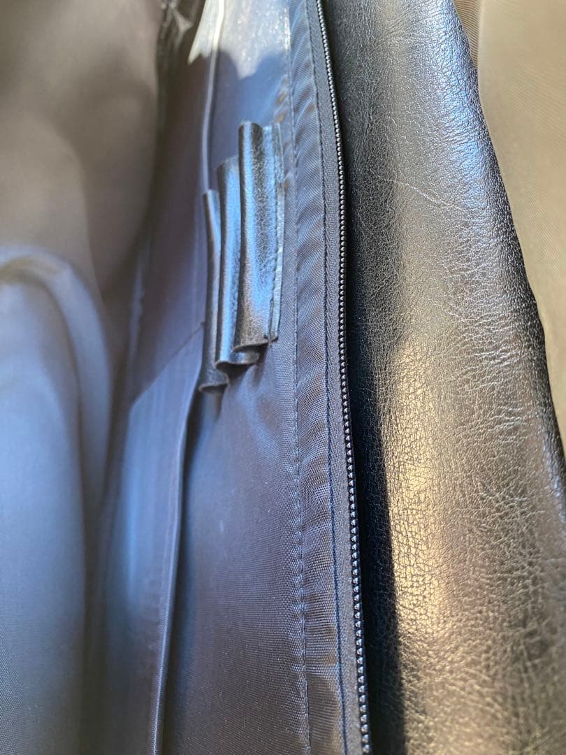 【希少】ダレスバッグ型キャリーバッグ オールレザー ブラック 自立型 2段階