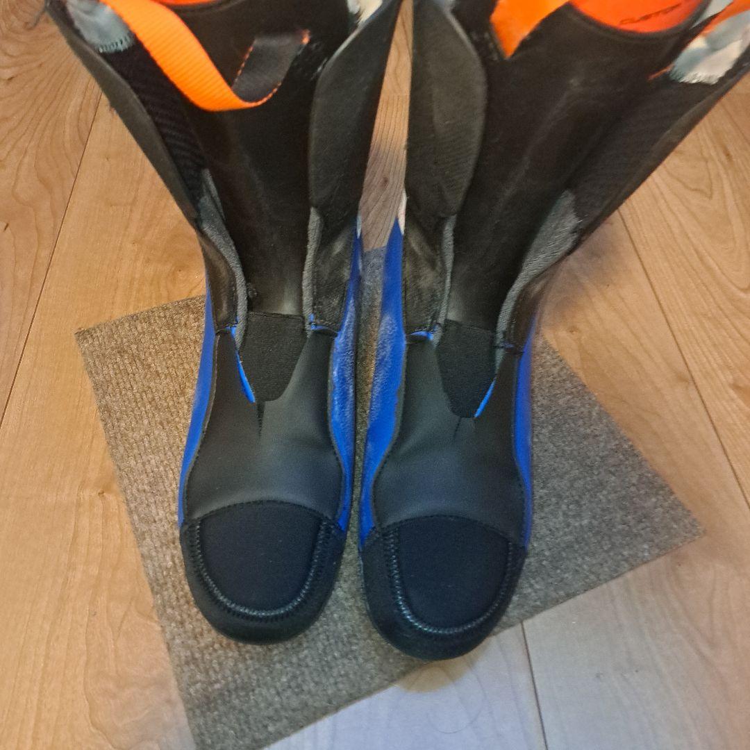 LANGE スキー用ブーツ 青/オレンジ