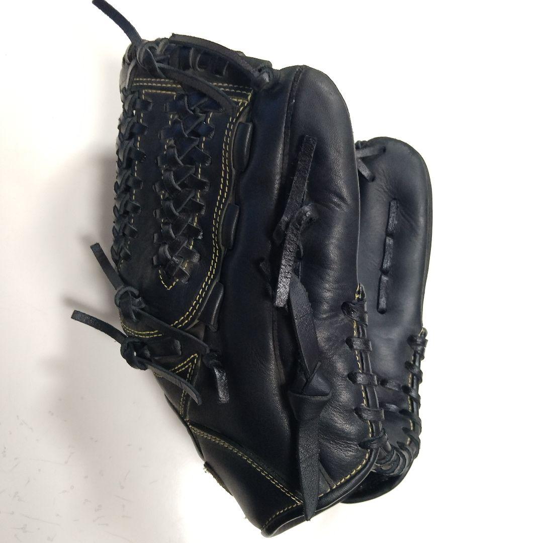ミズノ製　野球グローブ　軟式　黒色　2個セット
