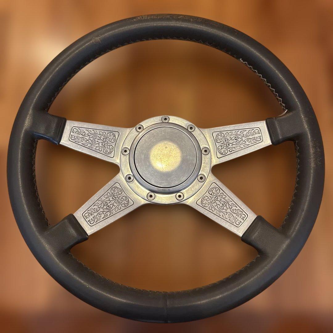 超メルカリ市値下げ ！【送料込み・超希少】絶版 レカラ ガンスミス ステアリング