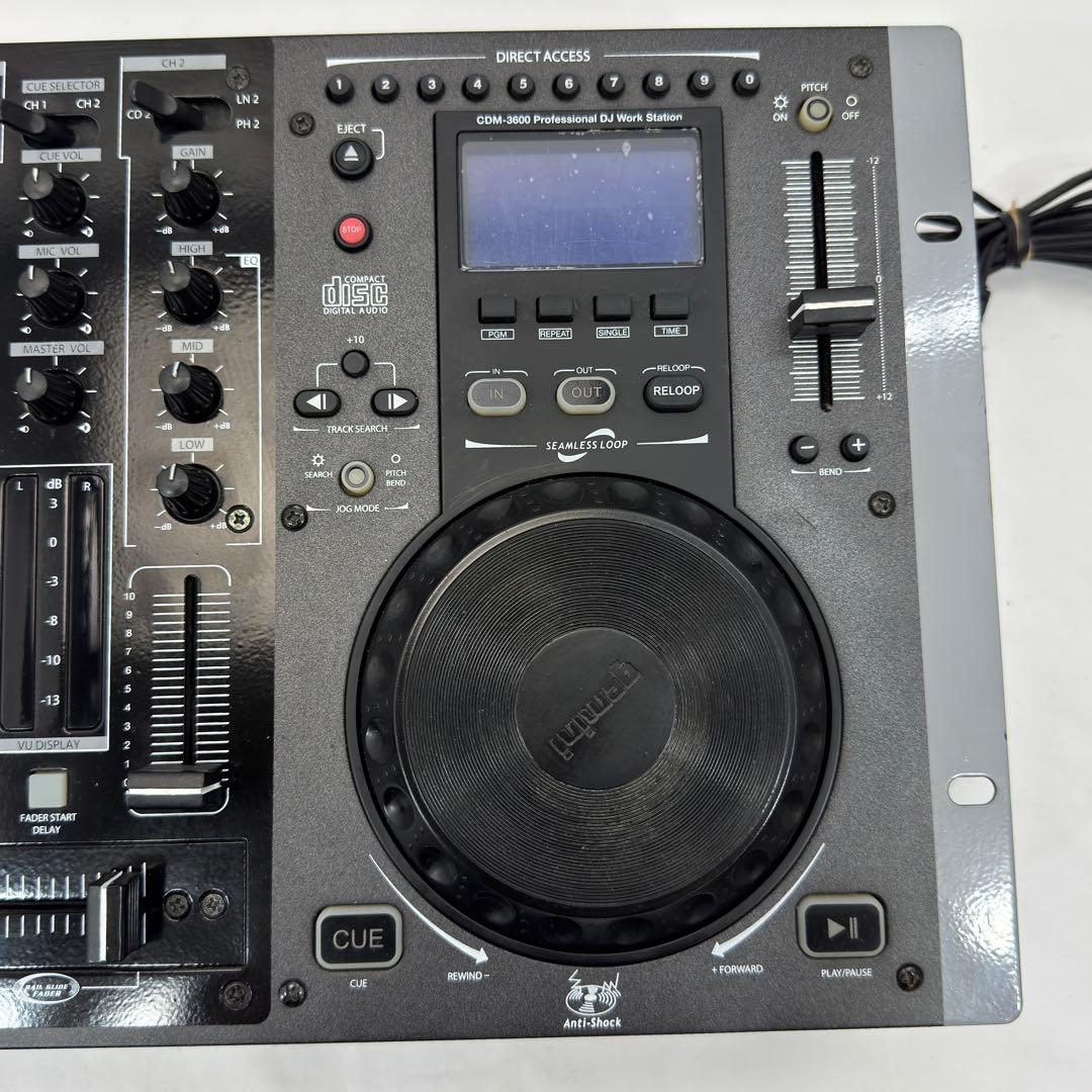 DJコントローラー gemini CDM-3600 ジェミナイ CDJ ジャンク