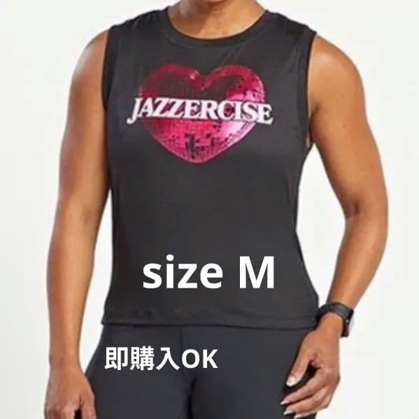 ジャザサイズ Disco Heart タンク M