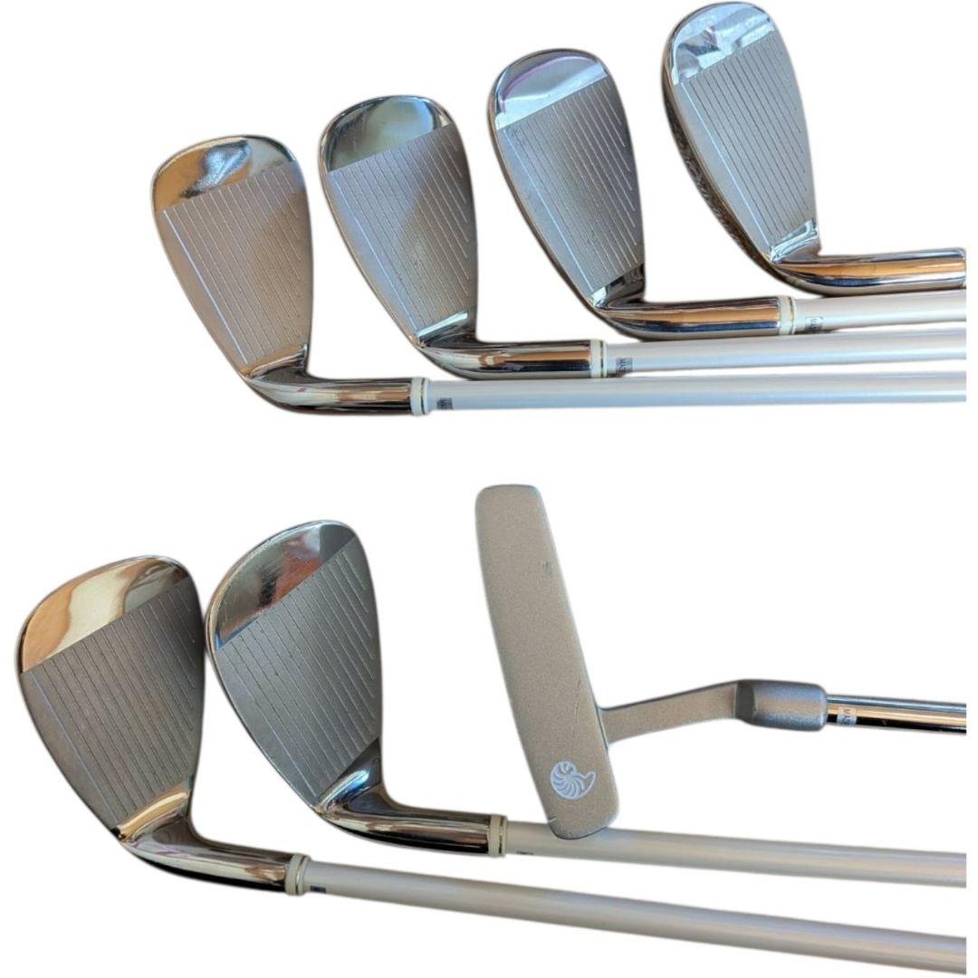 美品 カレドニア レディースゴルフフルセット CL-460α バッグ付き 10本