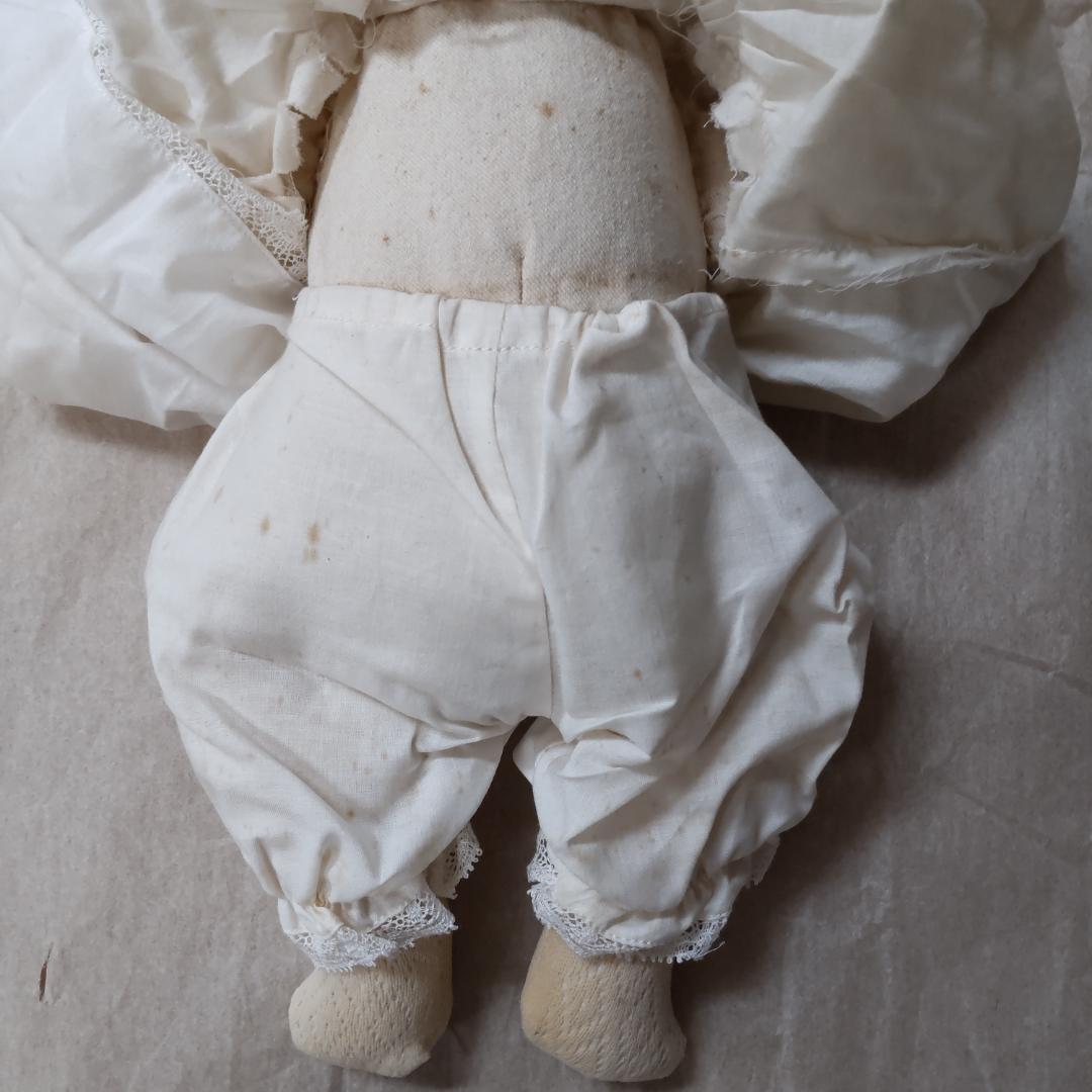 アーモンドマルセルタイプ　ベビードール　アンティーク風　人形　ブロカント　蚤の市