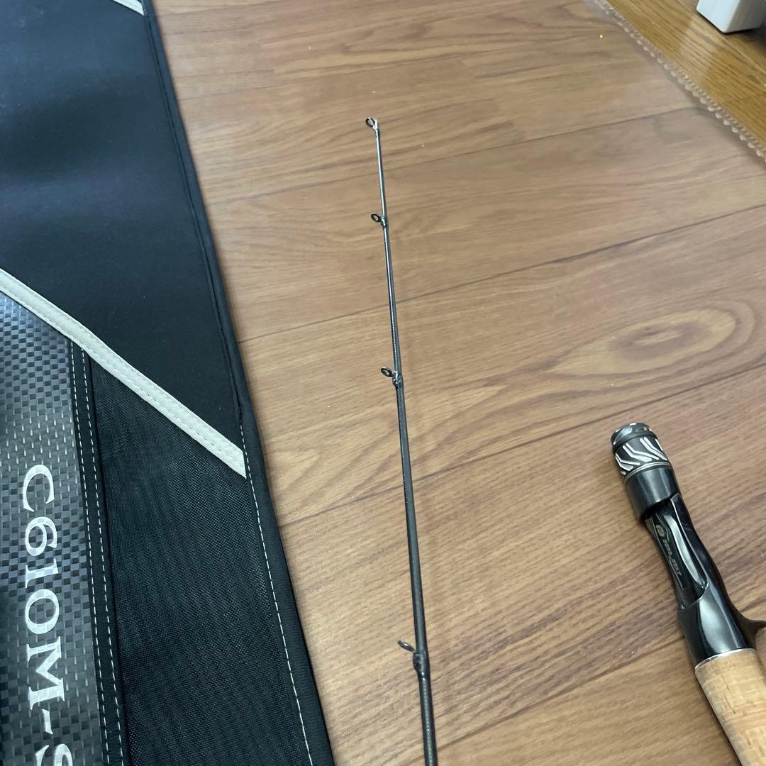 美品❗️スティーズ リアルコントロールC610M-SV♪ダイワ