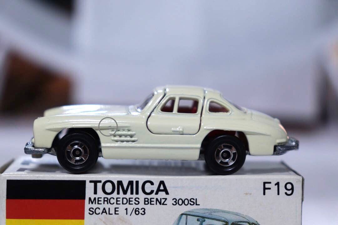 日本製　国産　トミカ　外国車シリーズ　メルセデス　ベンツ　300SL F19