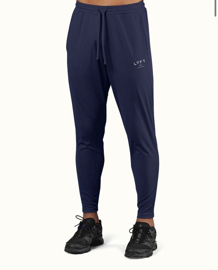 ウォーキング・ランニングウェア LYFT 2WAY STRETCH TAPERED PANTS V.2 NAVY