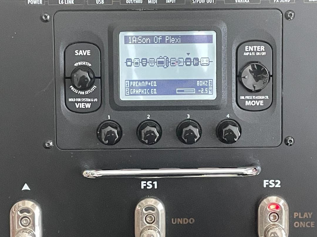 【3/18までの特価】 LINE6 POD HD500▲マルチエフェクター