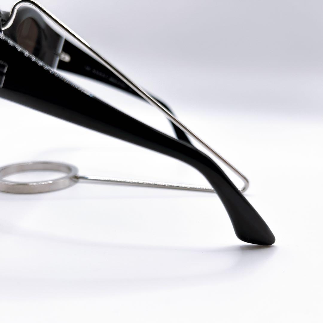 希少✨グッチ サングラス サイドロゴ Gロゴ ブラック ゴールド