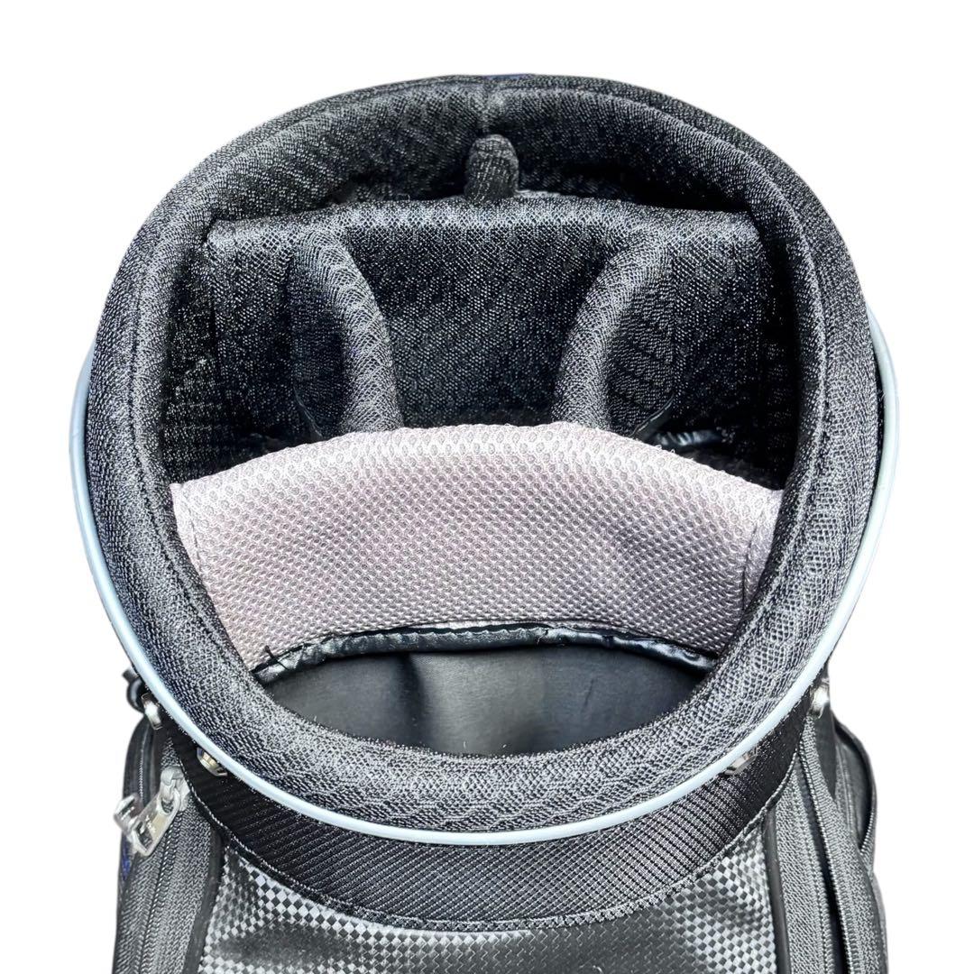 キャディバッグ MOTIVATION AND DECISION ブラック 9.5