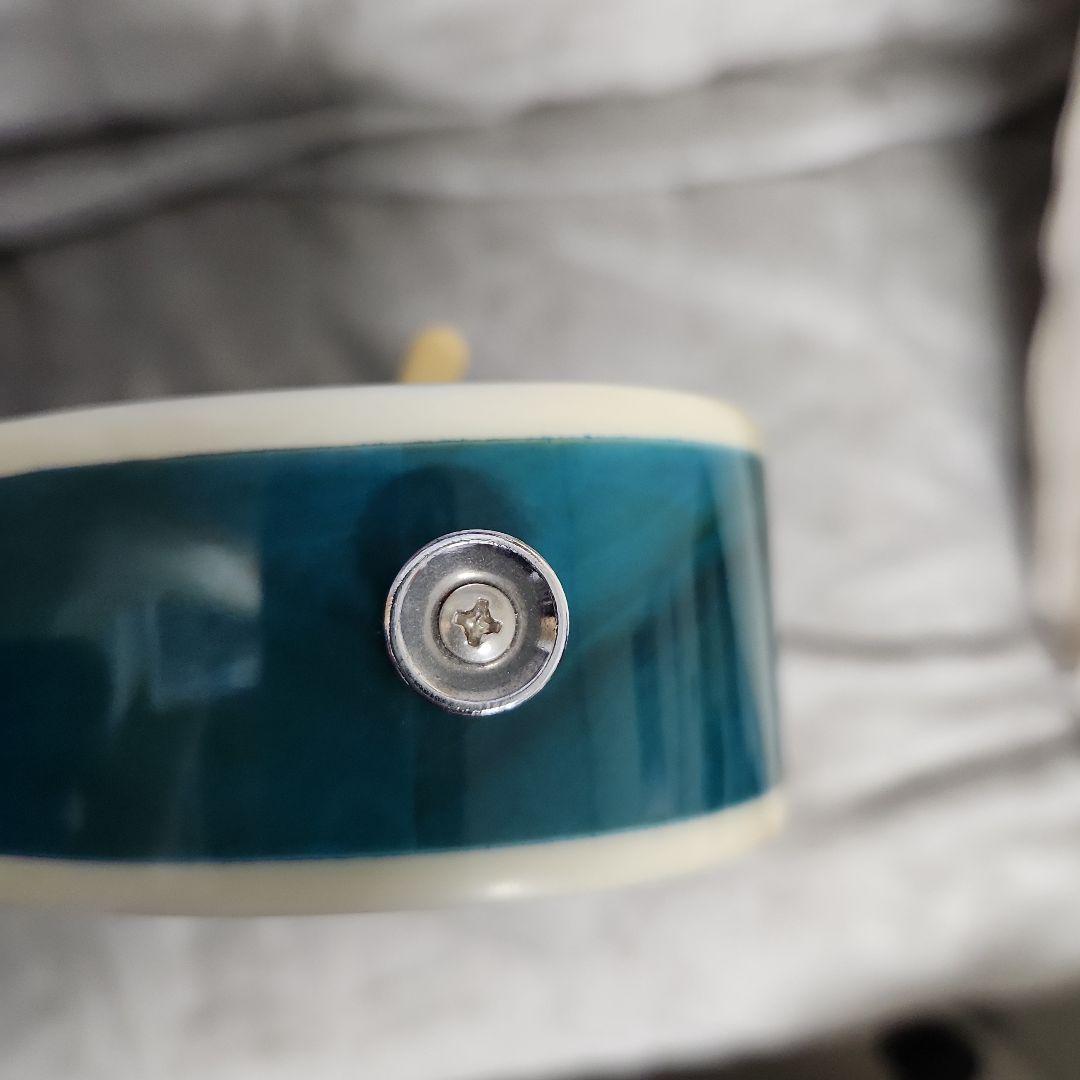 アクアブルー テレキャスタータイプ エレキギター