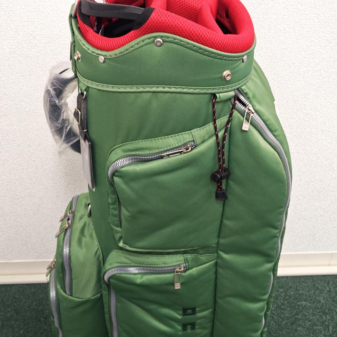 【新品】ONOFF キャディバッグ 2022年モデル OB0422 グリーン