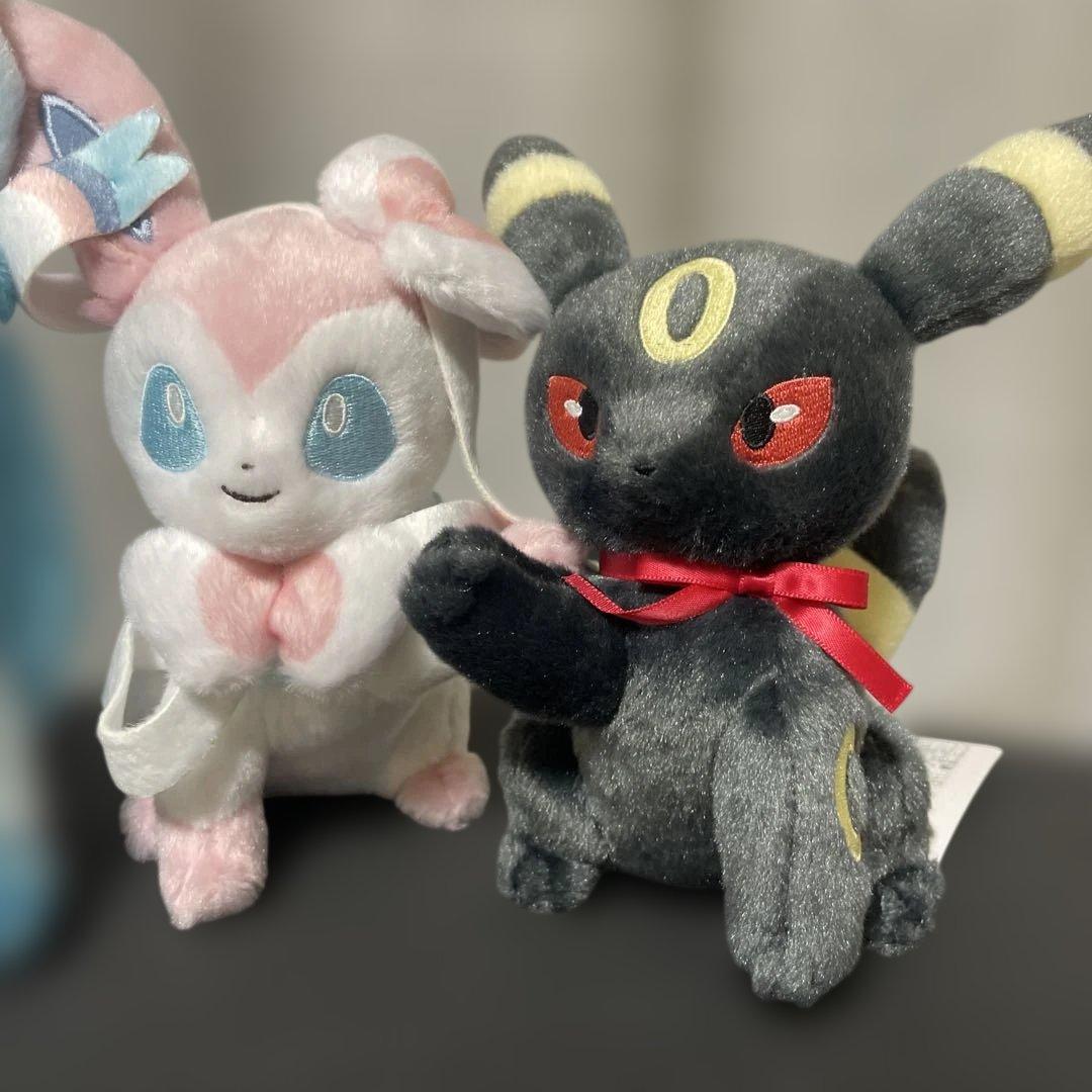 グレイシア ニンフィア ブラッキー ぬいぐるみセット イーブイコレクション