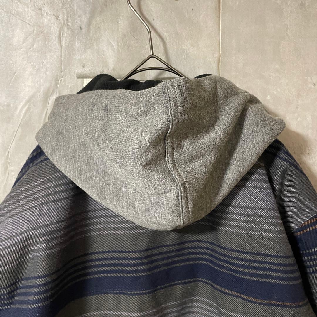 Burtonバートンスキーウェアスノーボードジャケットパーカーフード付紺ネイビー