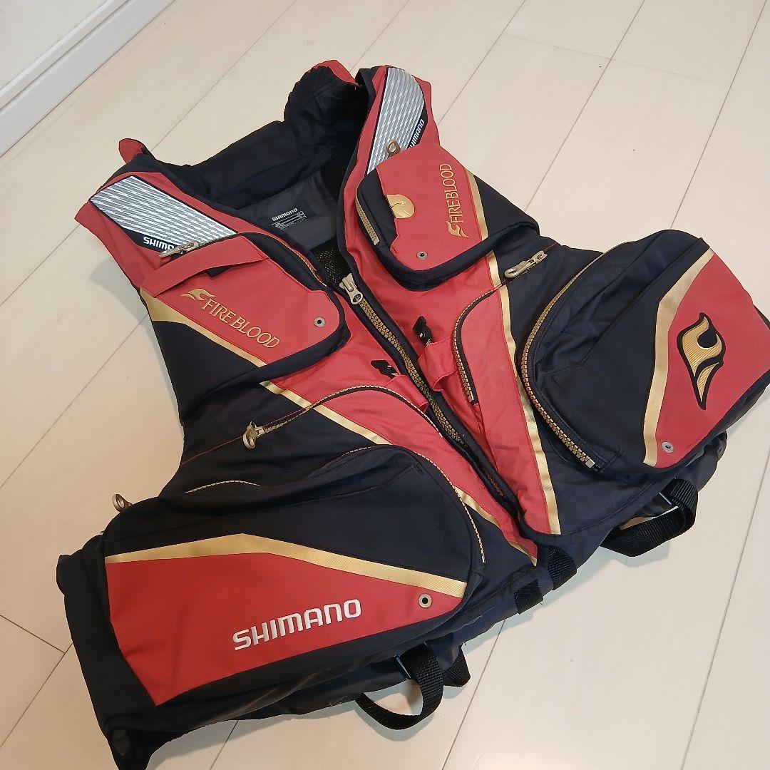 ☆2XL☆ シマノ ファイアブラッド フローティングベスト ライフジャケット