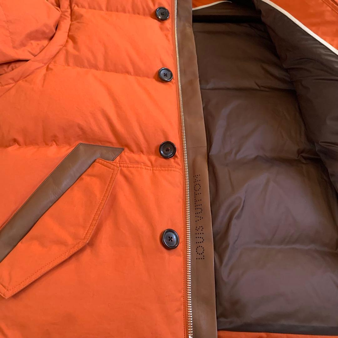希少　LOUIS VUITTON 2WAY オレンジ ダウンジャケット　ベスト