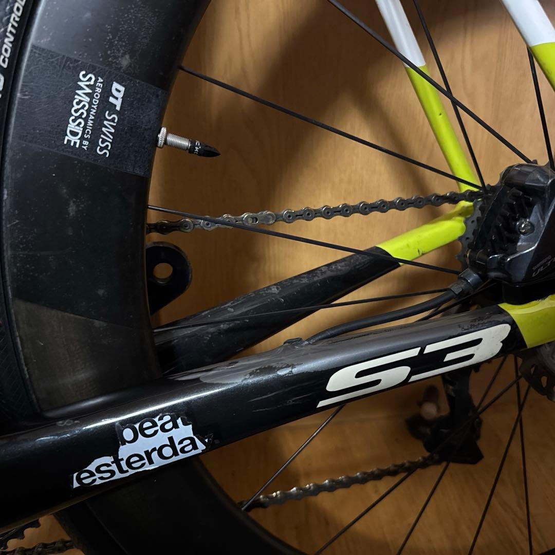 自転車本体 CERVELO S3 DISC Di2 DT SWISS ARC1400