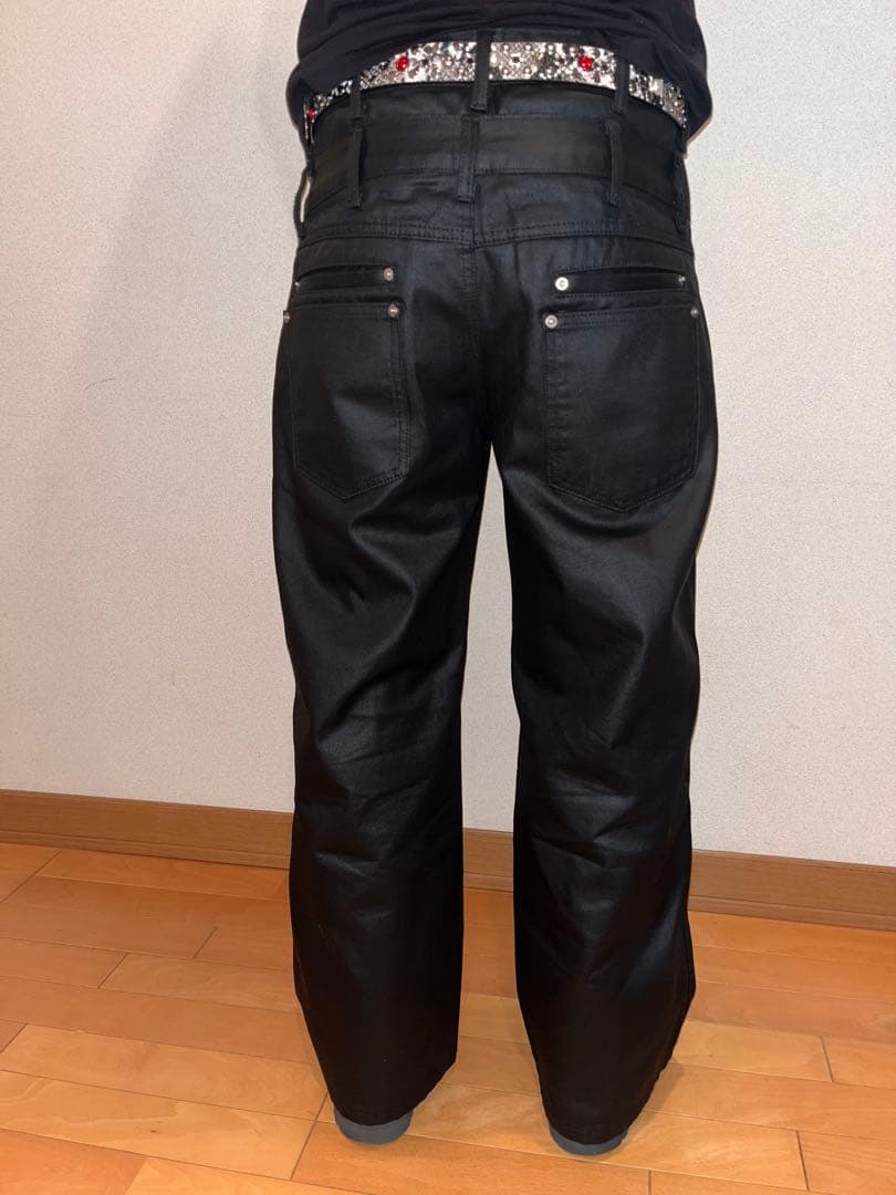 asapmode Waxed Stacked Pants 値下げ⭕️