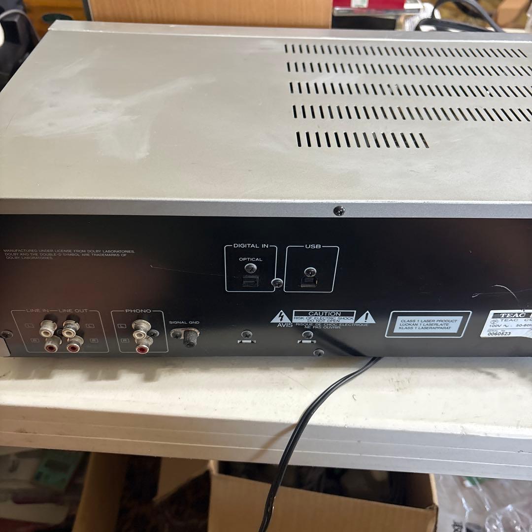 S*i様 ジャンク　TEAC AD-RW900 S ティアック USB接続対応C