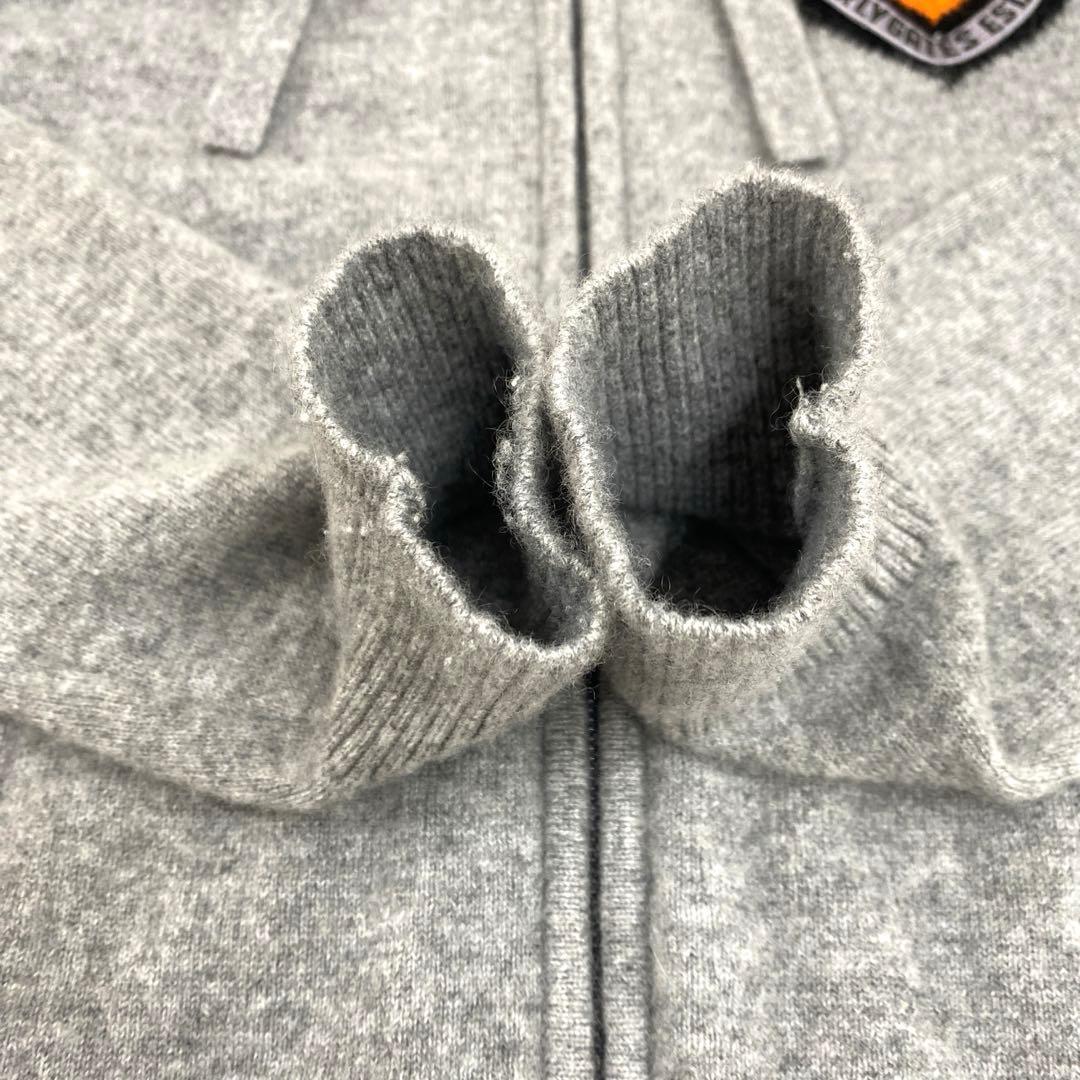 【お値下】PEARLY GATES パーリーゲイツ　カシミヤニットジップパーカー